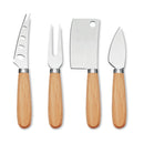 Cutite de branza set 4 bucati "Camembert"