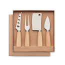 Cutite de branza set 4 bucati "Camembert"