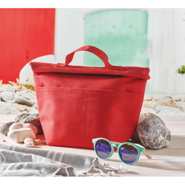 Geanta termoizolanta din bumbac reciclat "Recoba colour"