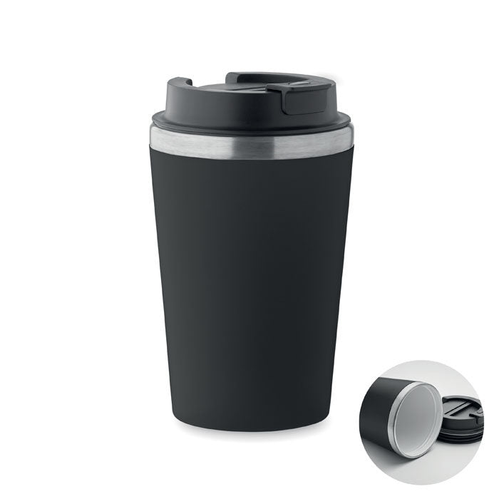 Pahar ceramic cu perete dublu 350 ml "Blerm"