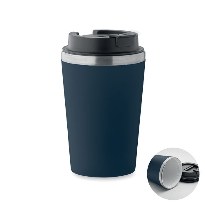 Pahar ceramic cu perete dublu 350 ml "Blerm"