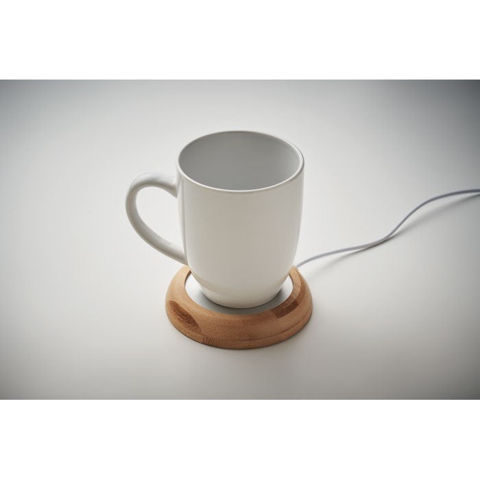 Incalzitor cana USB, bambus "Muglet"