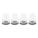 Set 4 suporturi de pahare coaster PU "Posa Set"