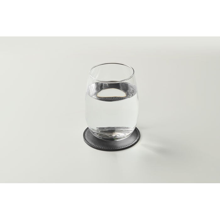 Suport de pahar coaster rotund din PU "Posa"