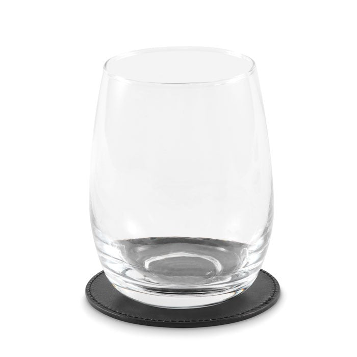 Suport de pahar coaster rotund din PU "Posa"