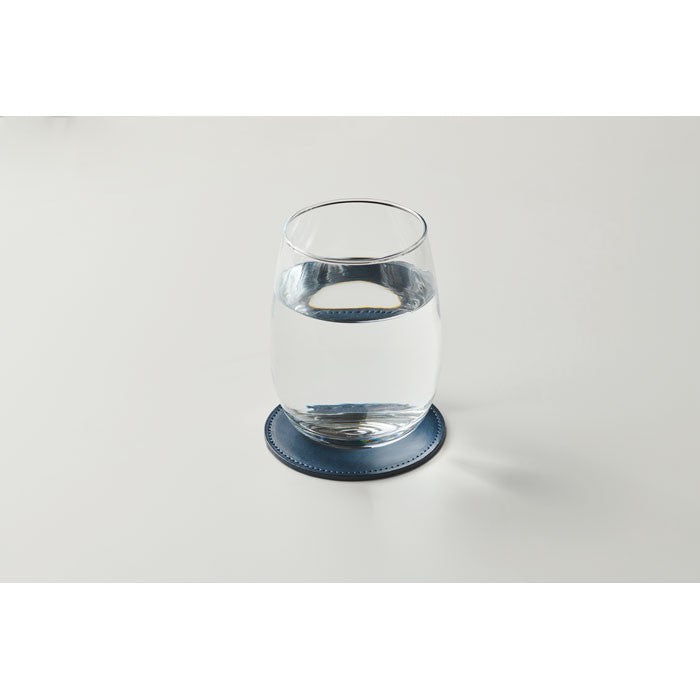 Suport de pahar coaster rotund din PU "Posa"