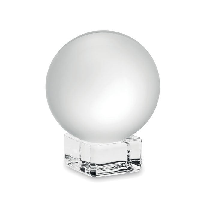 Trofeu rotund din sticla "Glassward"