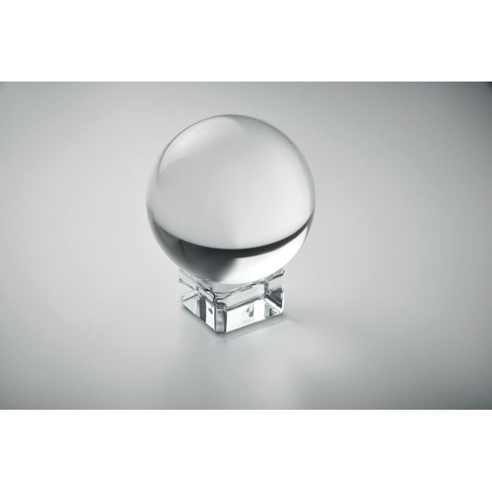 Trofeu rotund din sticla "Glassward"