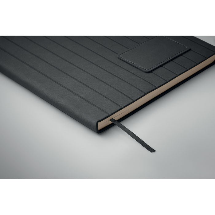 Caiet A5 14,5 x 20,9 cm PU fumuriu "Tintray"