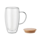 Cana cu pereti dubli sticla borosilicat 450 ml "Existing Name"
