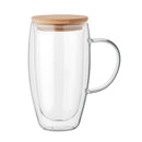 Cana cu pereti dubli sticla borosilicat 450 ml "Existing Name"