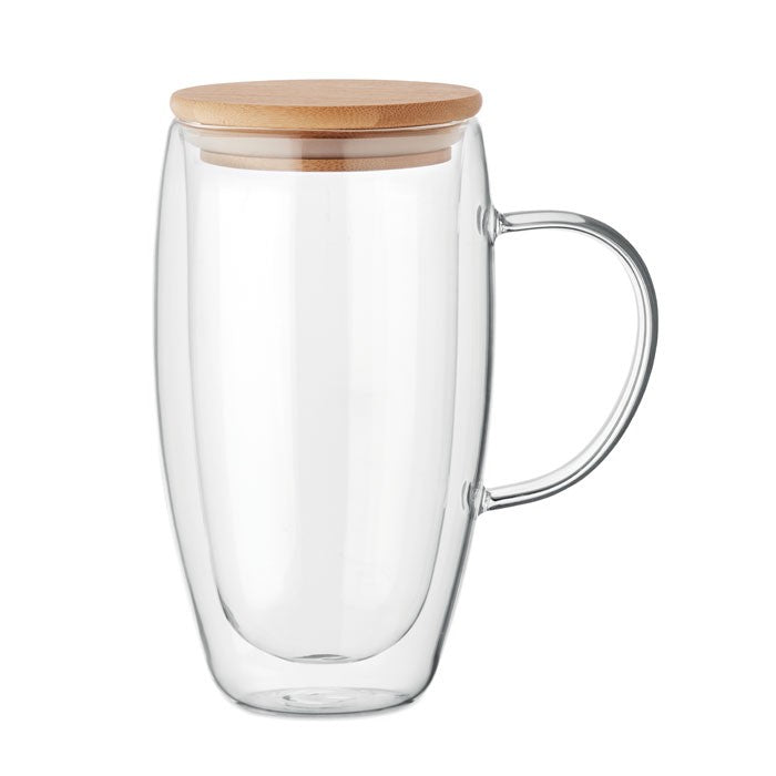 Cana cu pereti dubli sticla borosilicat 450 ml "Existing Name"