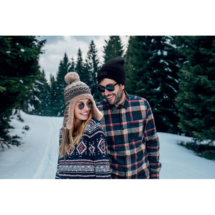 Caciula tricotata cu urechi "Yulong"