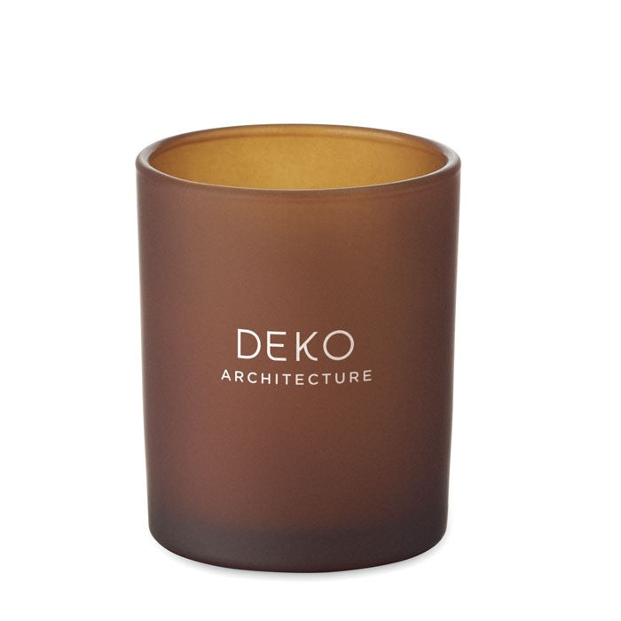 Lumanare ceara vegetala 80 gr "Kivas Wood"