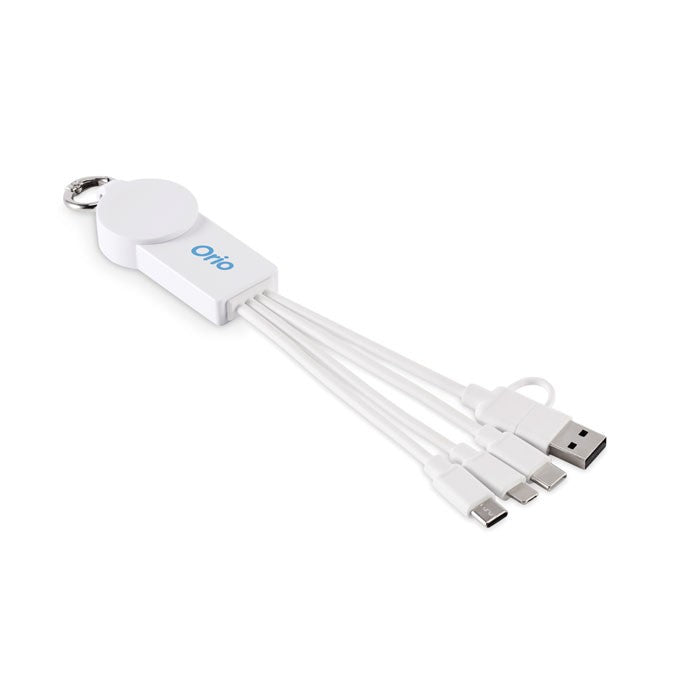Cablu adaptor USB  2 in 1 "Icab"