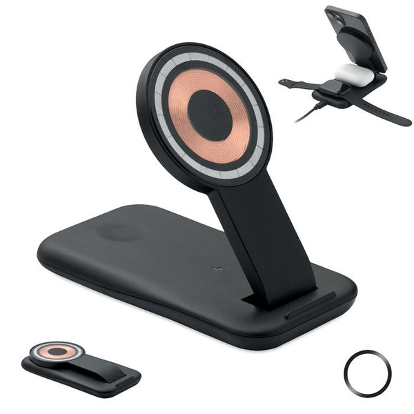 Incarcator wireless 3 in 1 15W "Pendoless"