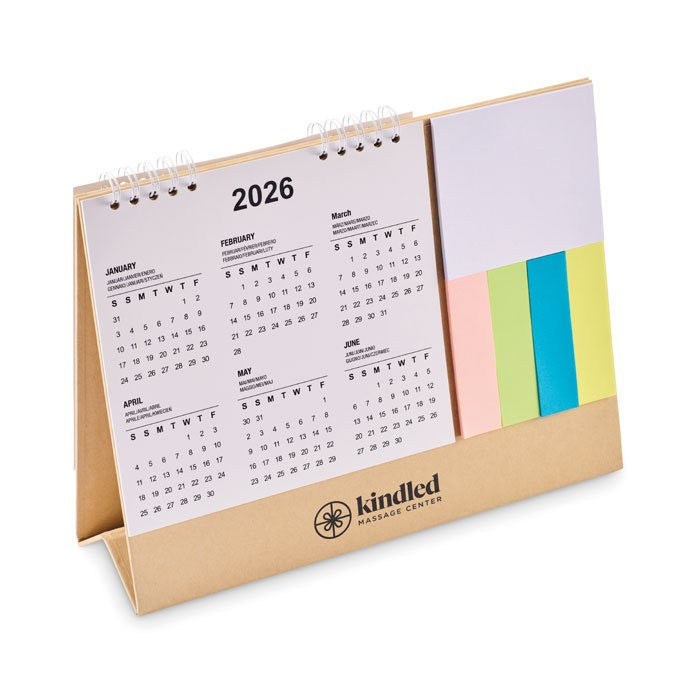 Calendar de birou cu memopad "Calendoo"