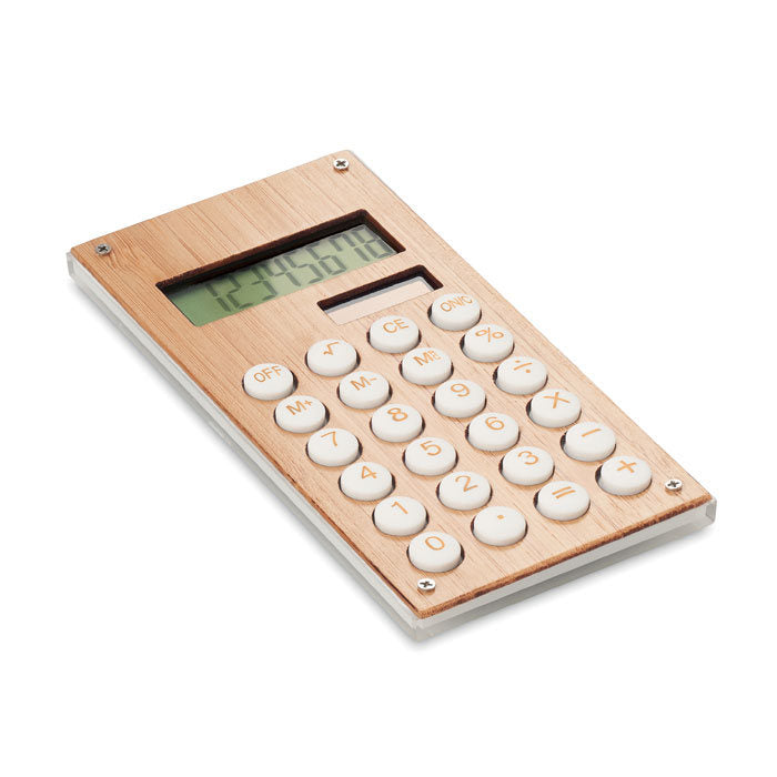 Calculator bambus cu 8 cifre "Calcubam"