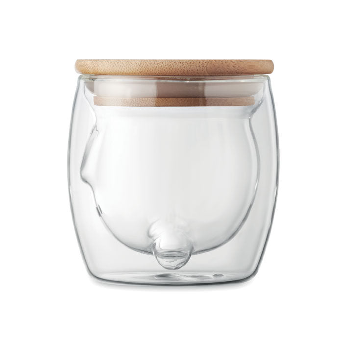 Cana borosilicat 260 ml "Smile"