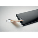Suport din bambus pentru telefon si breloc "Gankey"