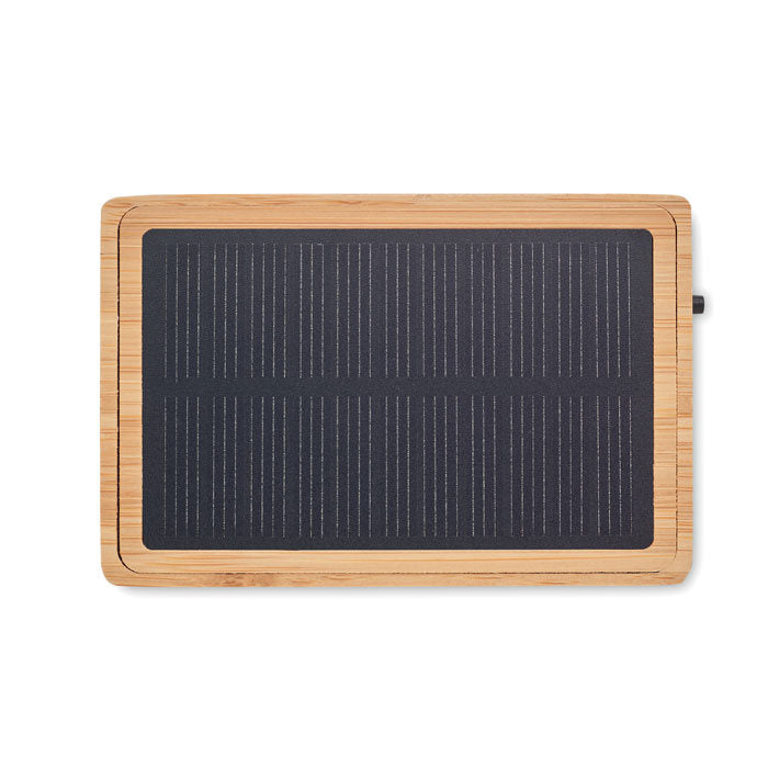 Boxa bluetooth solara bambus "Solae"