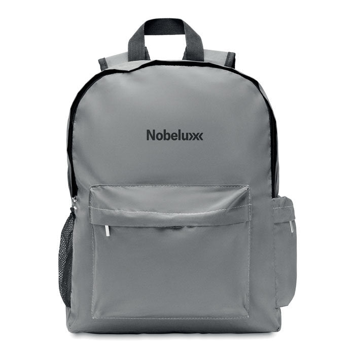 Rucsac laptop reflectorizant poliester "Bright Backpack"