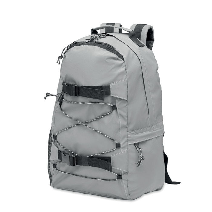 Rucsac laptop reflectorizant poliester "Bright Sportbag"