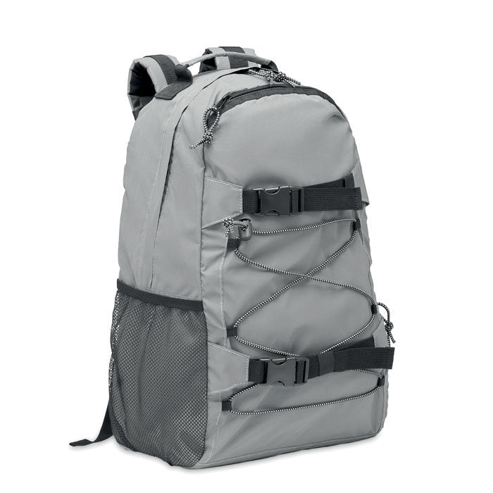 Rucsac laptop reflectorizant poliester "Bright Sportbag"