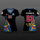 TRICOU SPORT TEHNIC DIN POLIESTER, personalizat pe toata suprafata materialului