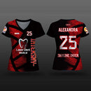 TRICOU SPORT TEHNIC DIN POLIESTER, personalizat pe toata suprafata materialului