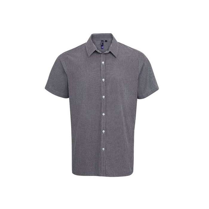 CAMASA BARBATEASCA MANECA SCURTA Premier Gingham PR221
