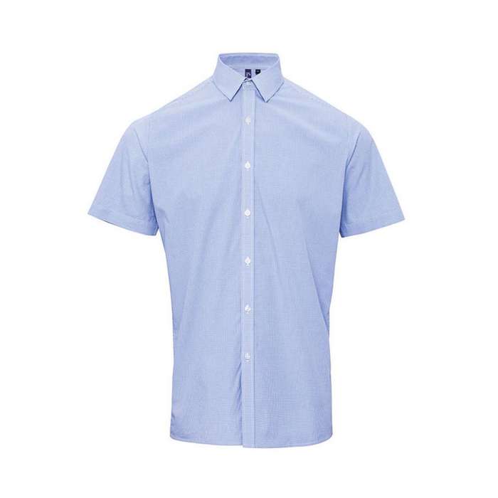 CAMASA BARBATEASCA MANECA SCURTA Premier Gingham PR221