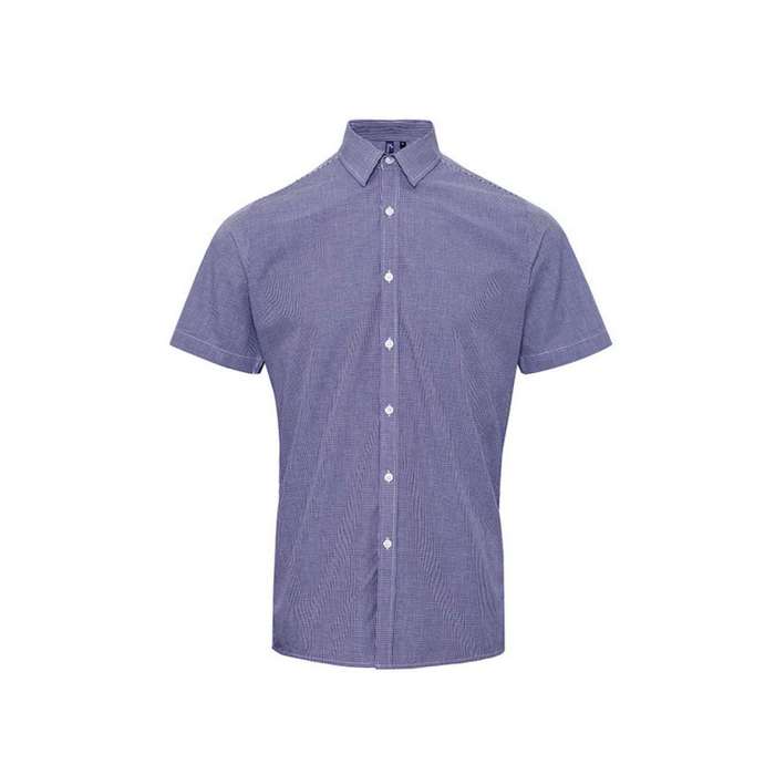 CAMASA BARBATEASCA MANECA SCURTA Premier Gingham PR221