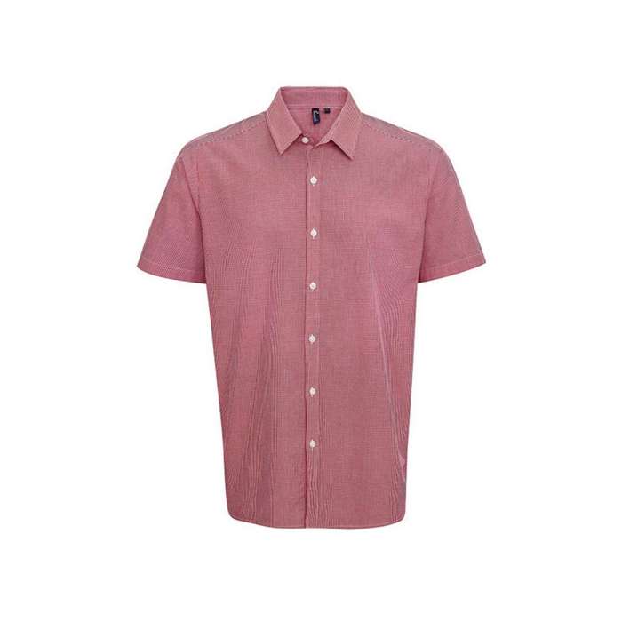 CAMASA BARBATEASCA MANECA SCURTA Premier Gingham PR221