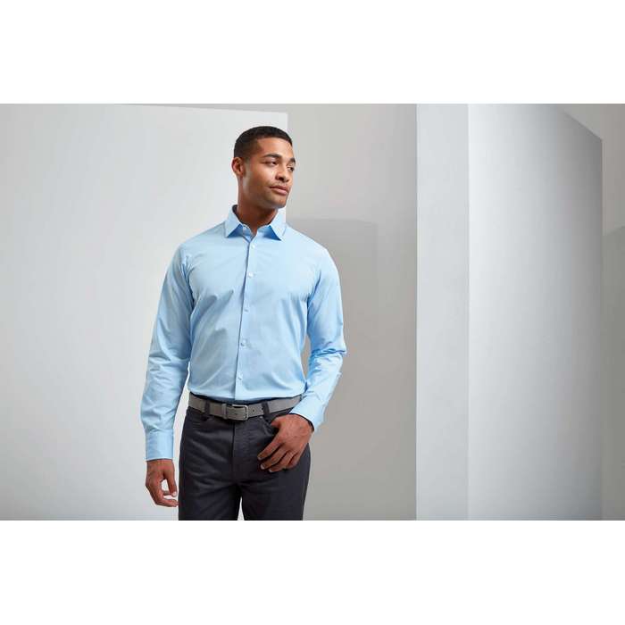 CAMASA BARBATEASCA MANECA LUNGA Premier Stretch-Fit PR244