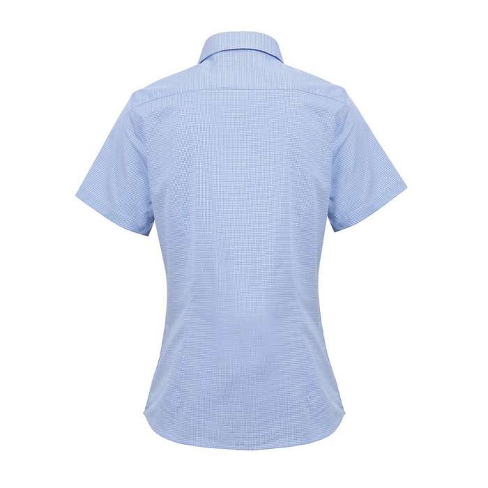 CAMASA DAMA MANECA SCURTA Premier Gingham PR321