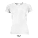TRICOU DAMA SOL'S SPORTY RAGLAN SLEEVED SO01159