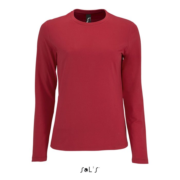 BLUZA DAMA MANECA LUNGA Sol's Imperial LSL SO02075
