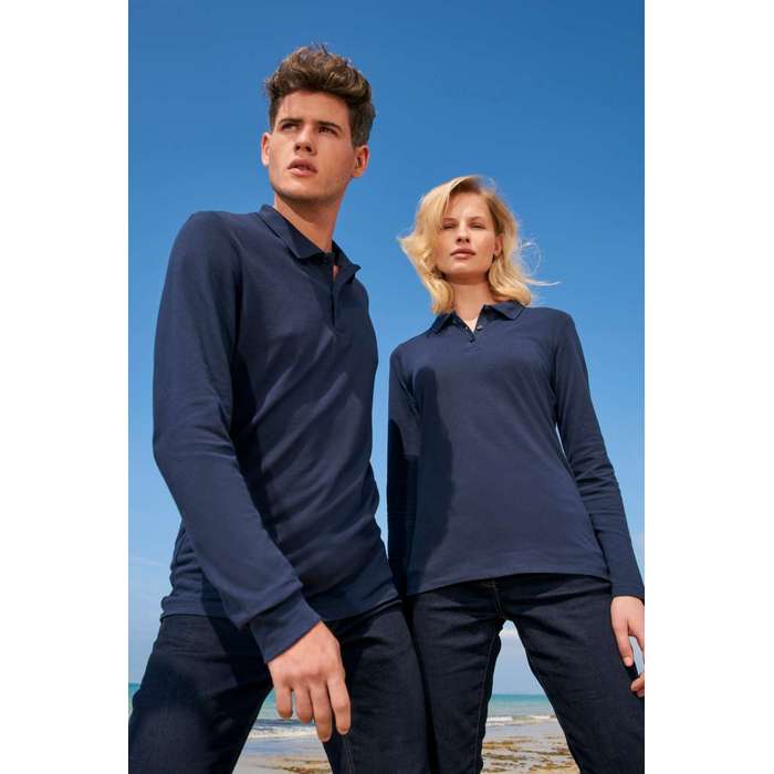 BLUZA POLO DAMA MANECA LUNGA Sol's Perfect LSL Pique SO02083