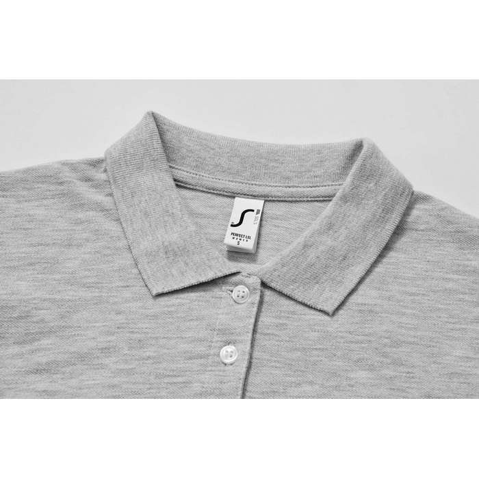 BLUZA POLO DAMA MANECA LUNGA Sol's Perfect LSL Pique SO02083