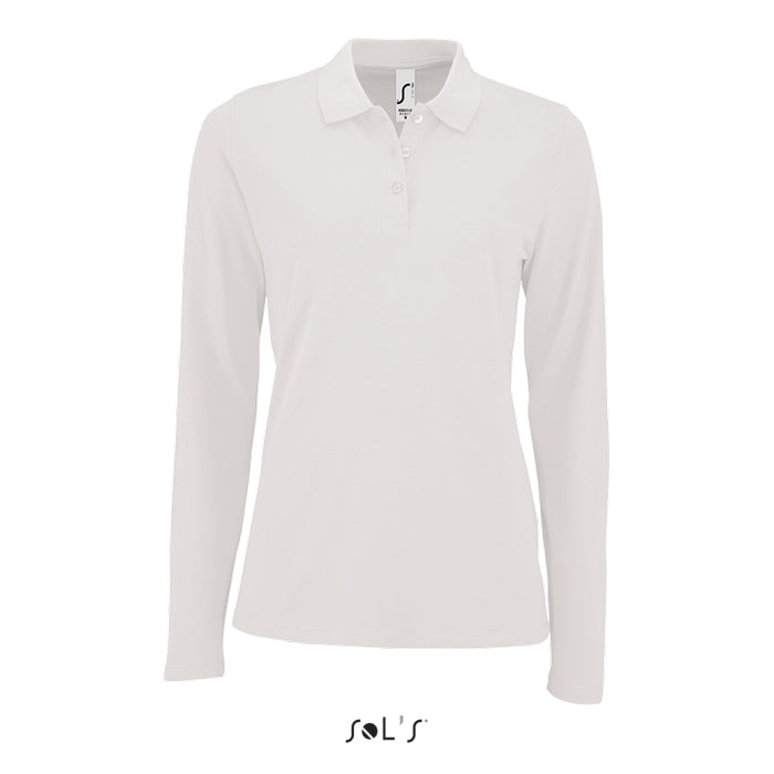 BLUZA POLO DAMA MANECA LUNGA Sol's Perfect LSL Pique SO02083