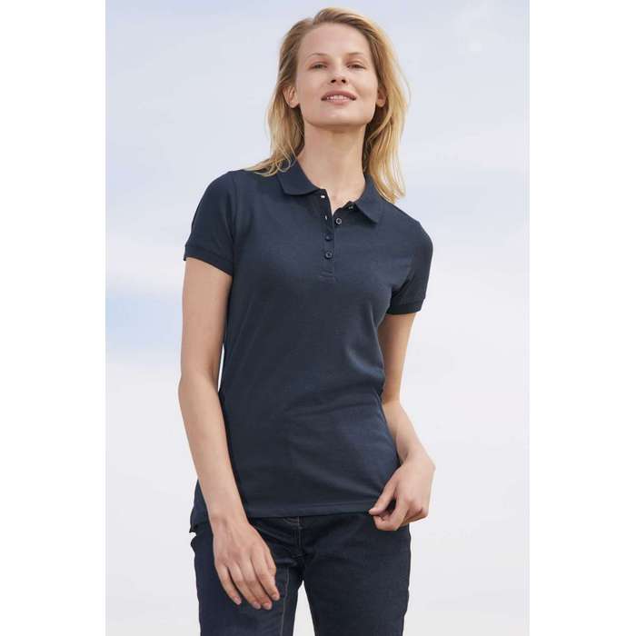 TRICOU POLO DAMA Sol's Passion SO11338, Promo Back to School, imprimat policormie ecuson fata inclus in pret*
