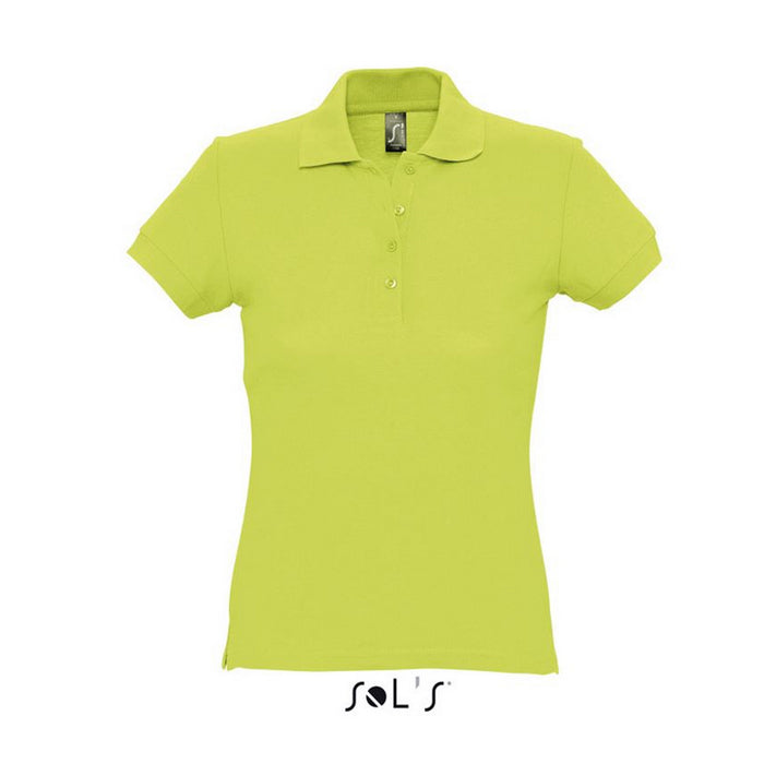 TRICOU POLO DAMA Sol's Passion SO11338, Promo Back to School, imprimat policormie ecuson fata inclus in pret*