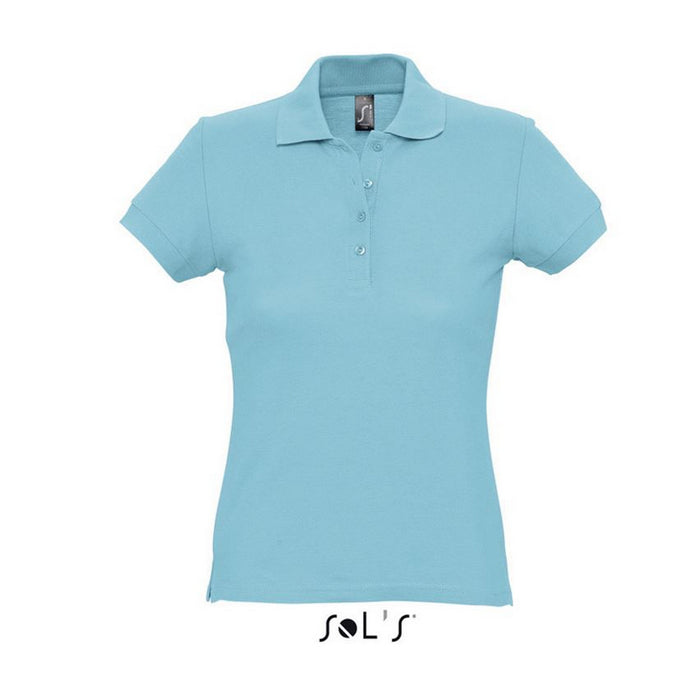 TRICOU POLO DAMA Sol's Passion SO11338, Promo Back to School, imprimat policormie ecuson fata inclus in pret*