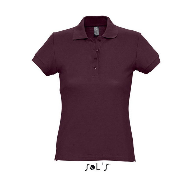 TRICOU POLO DAMA Sol's Passion SO11338, Promo Back to School, imprimat policormie ecuson fata inclus in pret*