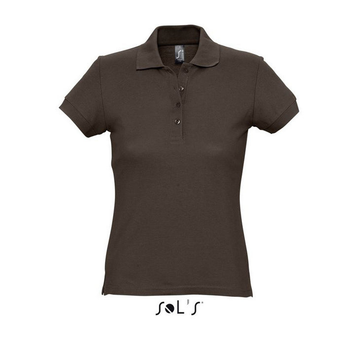 TRICOU POLO DAMA Sol's Passion SO11338, Promo Back to School, imprimat policormie ecuson fata inclus in pret*