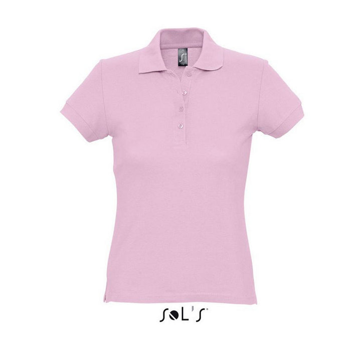 TRICOU POLO DAMA Sol's Passion SO11338, Promo Back to School, imprimat policormie ecuson fata inclus in pret*