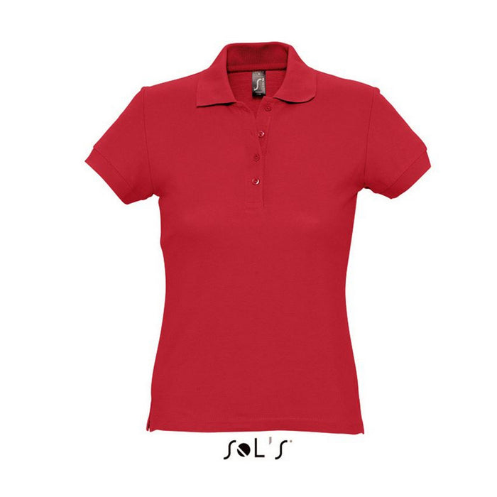 TRICOU POLO DAMA Sol's Passion SO11338, Promo Back to School, imprimat policormie ecuson fata inclus in pret*