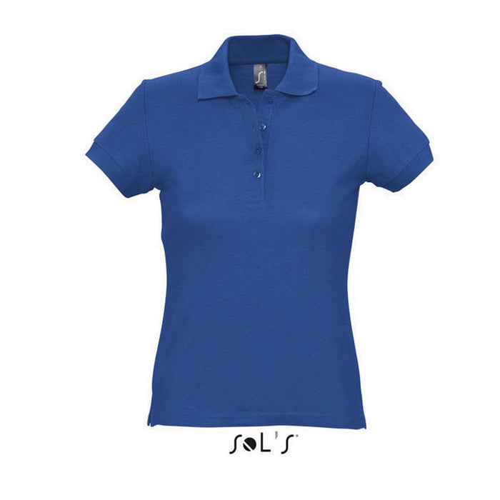 TRICOU POLO DAMA Sol's Passion SO11338, Promo Back to School, imprimat policormie ecuson fata inclus in pret*