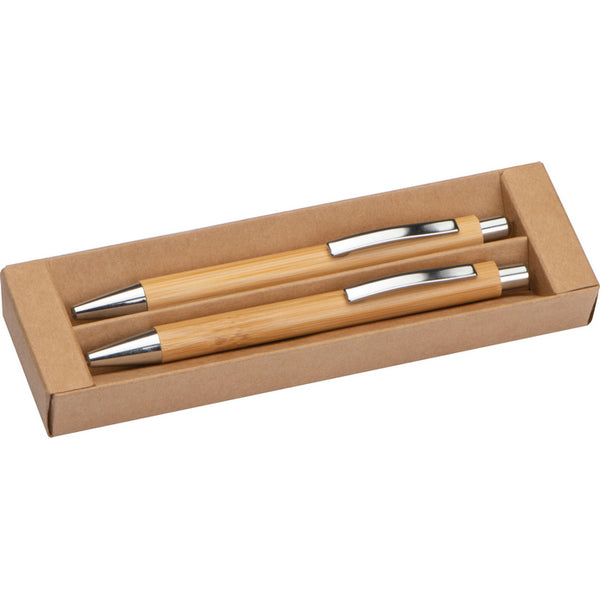 Set pix si creion mecanic din bambus 12575